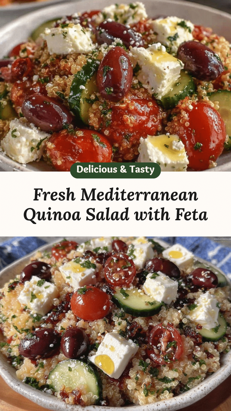 Mediterranean Quinoa Salad recipe