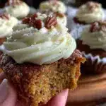 moist carrot cake cupcakes - featured image