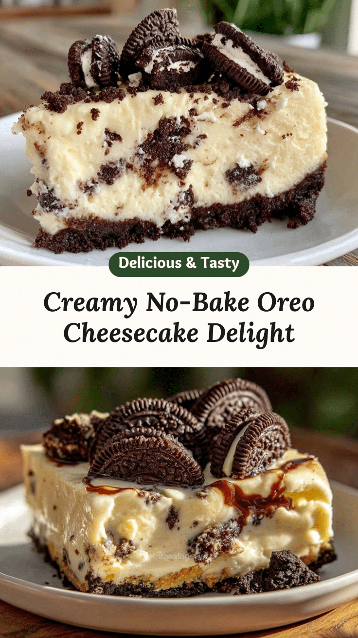 no-bake Oreo cheesecake recipe