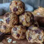 no-bake peanut butter protein balls - featured image