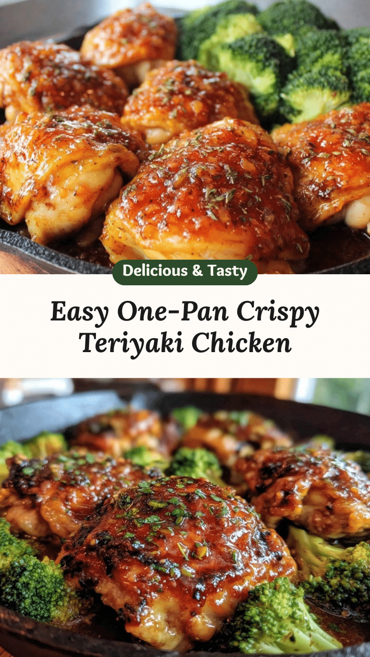 one-pan teriyaki chicken with broccoli recipe