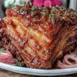 one-pot honey glazed ham - featured image