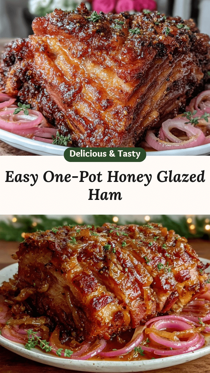 one-pot honey glazed ham recipe