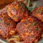 overnight cajun-spiced chicken thighs - featured image