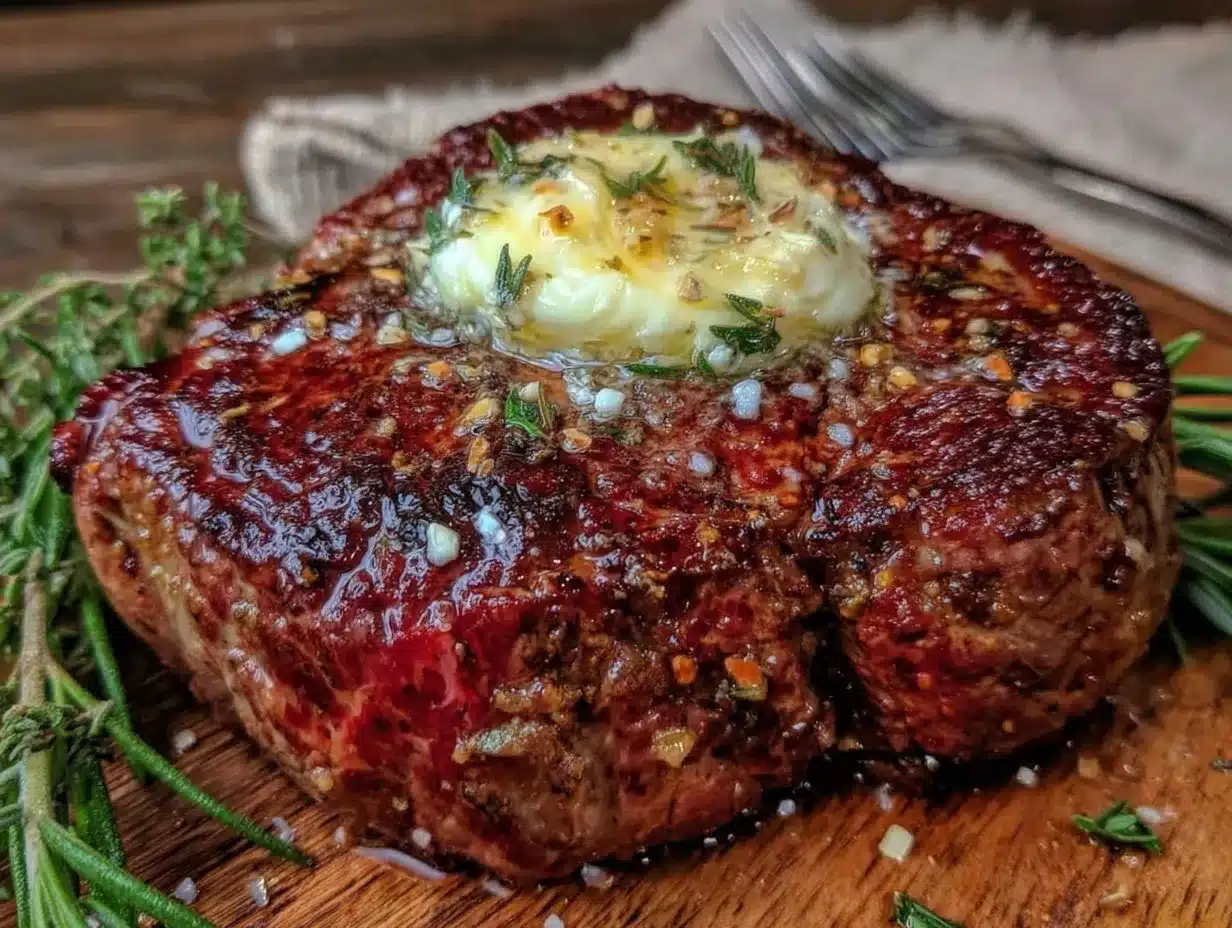 pan-seared filet mignon preparation steps