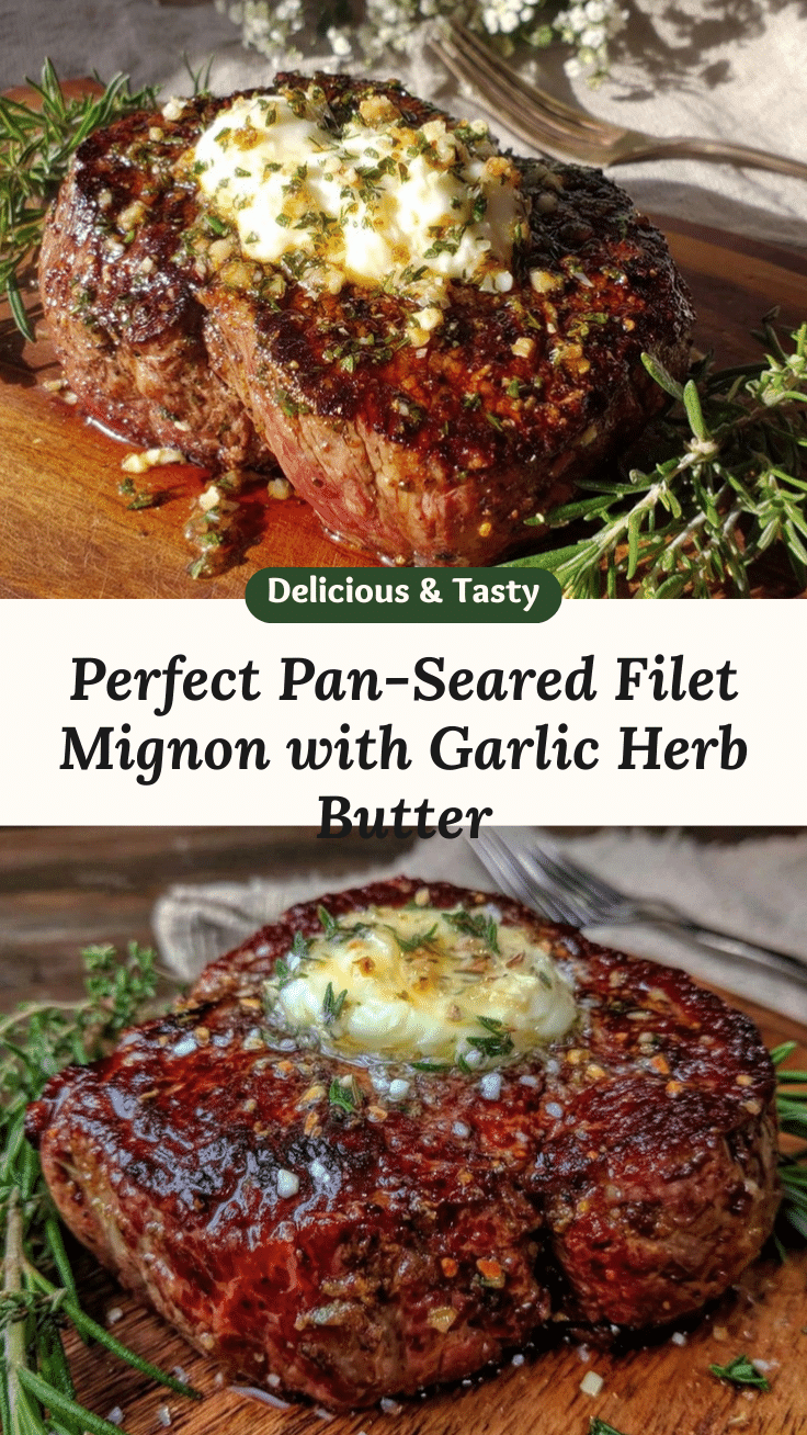 pan-seared filet mignon recipe