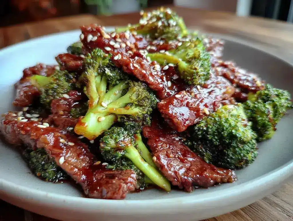 quick savory beef and broccoli stir-fry - featured image