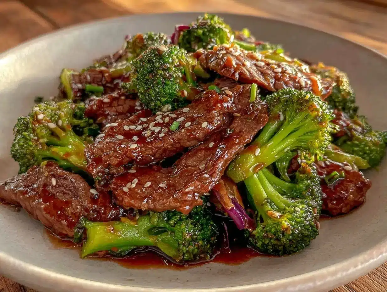quick savory beef and broccoli stir-fry preparation steps