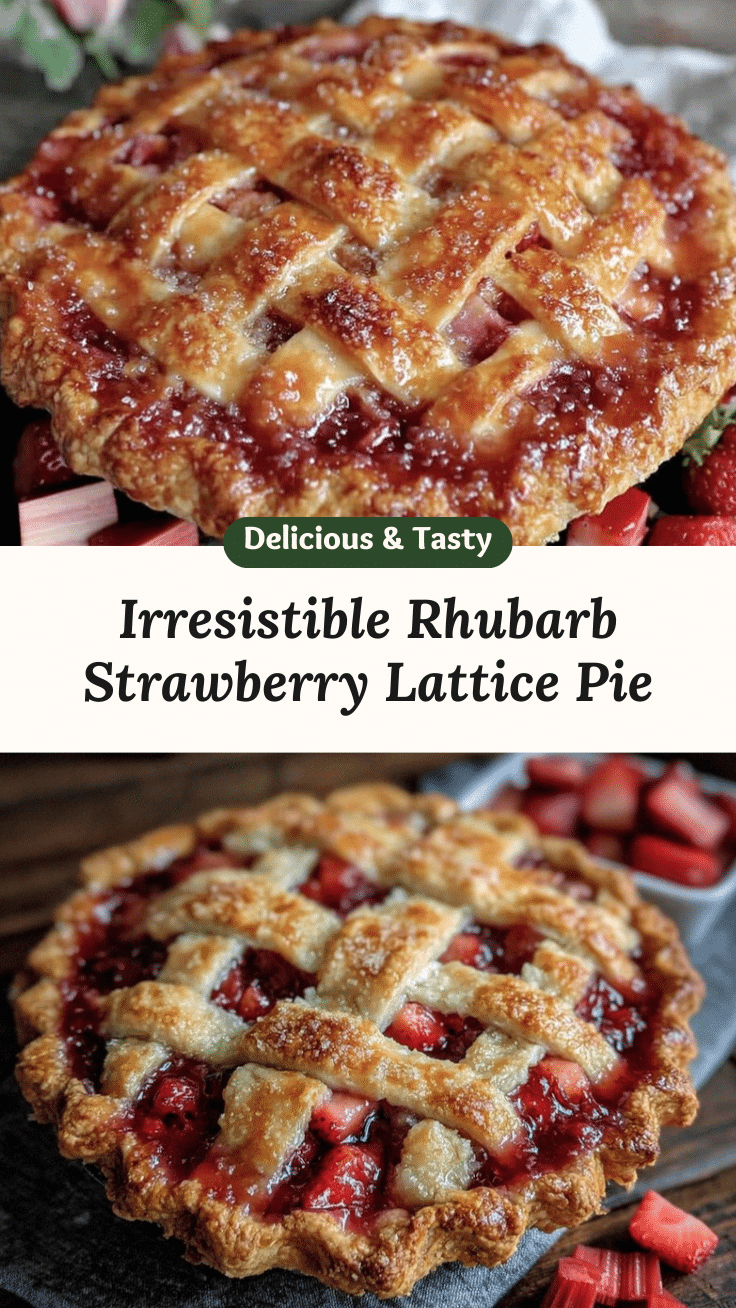 rhubarb strawberry pie recipe