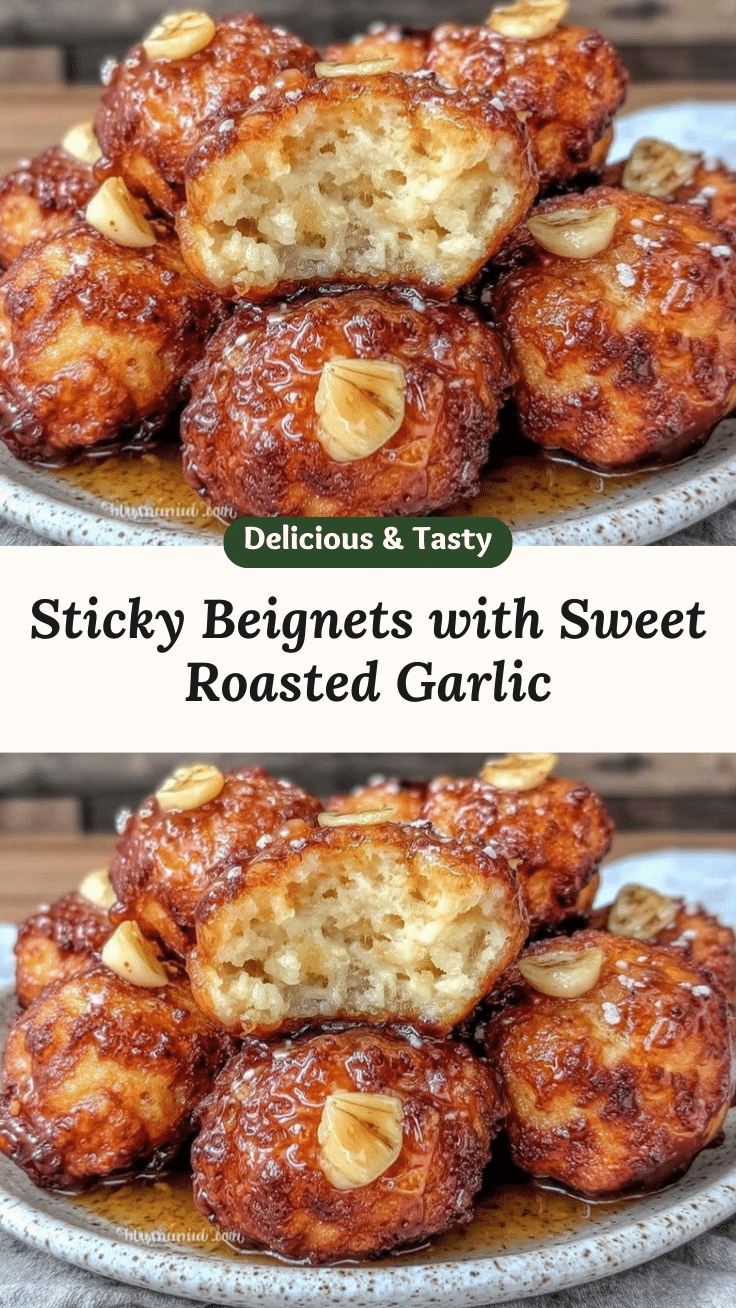savory sticky beignets recipe