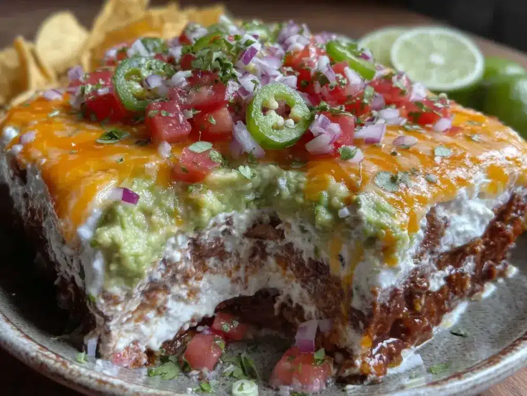 seven-layer taco dip - featured image