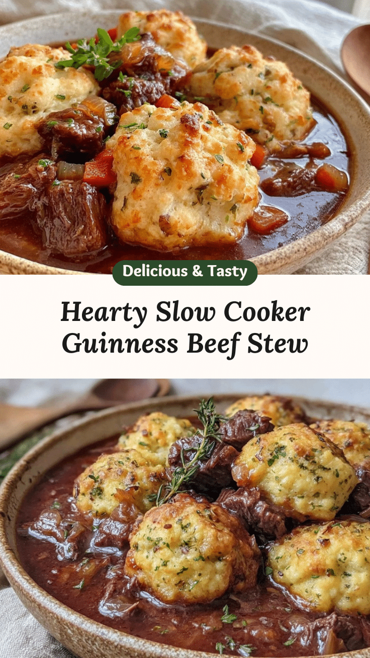 slow cooker guinness beef stew recipe