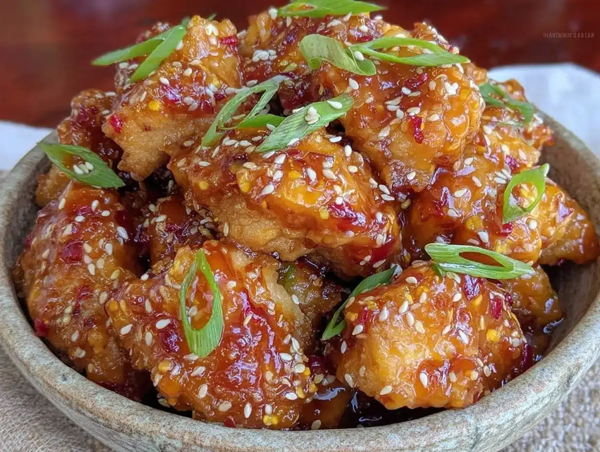 slow cooker honey sesame chicken preparation steps