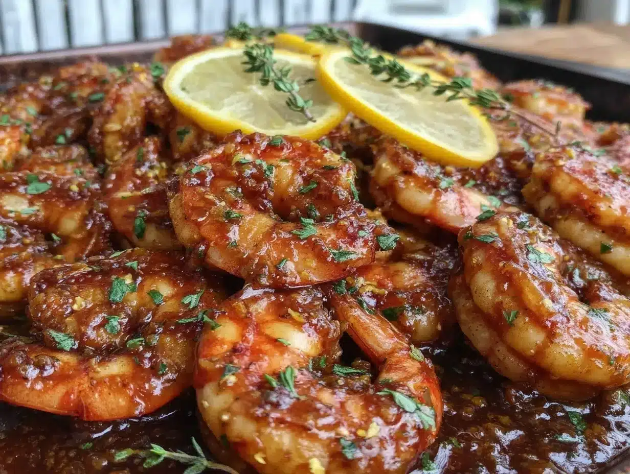 slow cooker lemon garlic shrimp preparation steps