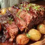 slow cooker mississippi pot roast - featured image