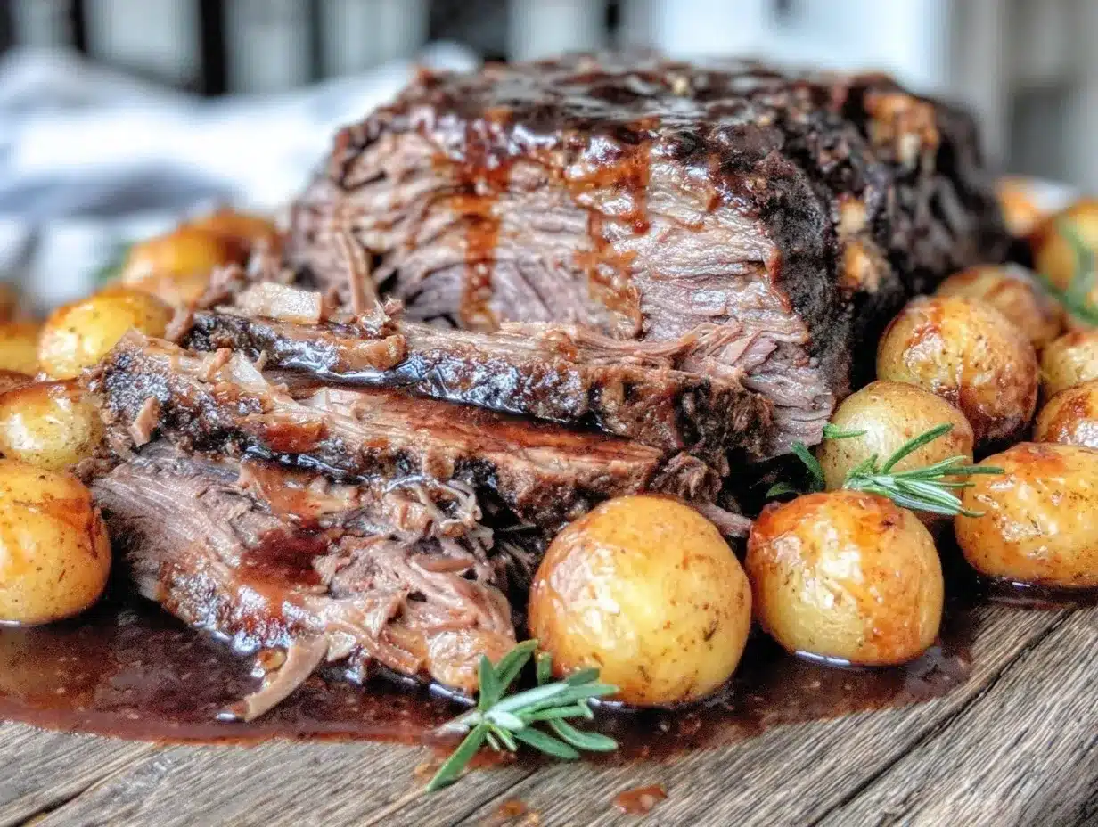 slow cooker mississippi pot roast preparation steps