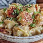 slow cooker pork dumplings - featured image