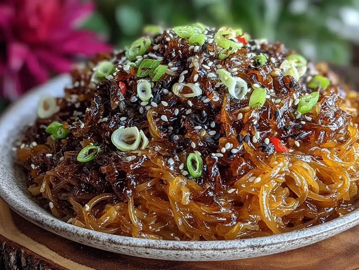 slow cooker sesame ginger noodles preparation steps