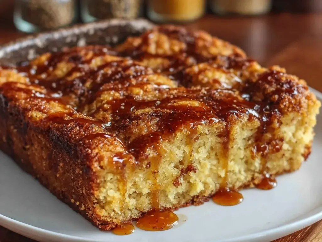 spicy brown butter blondies - featured image