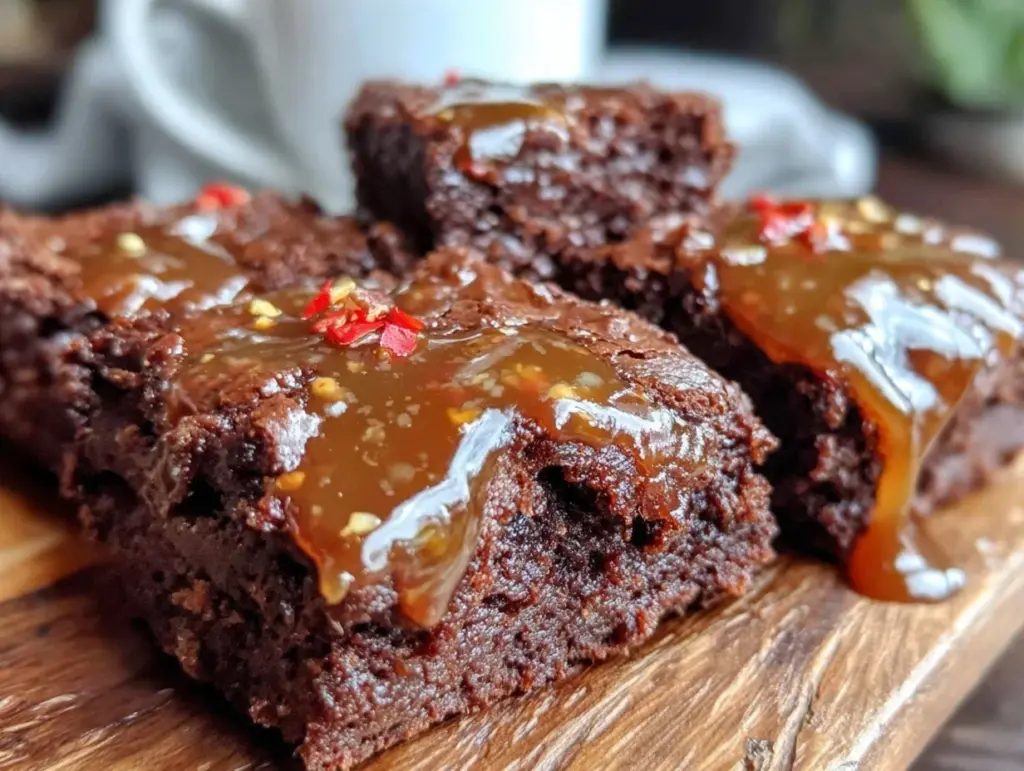 spicy keto brownies - featured image