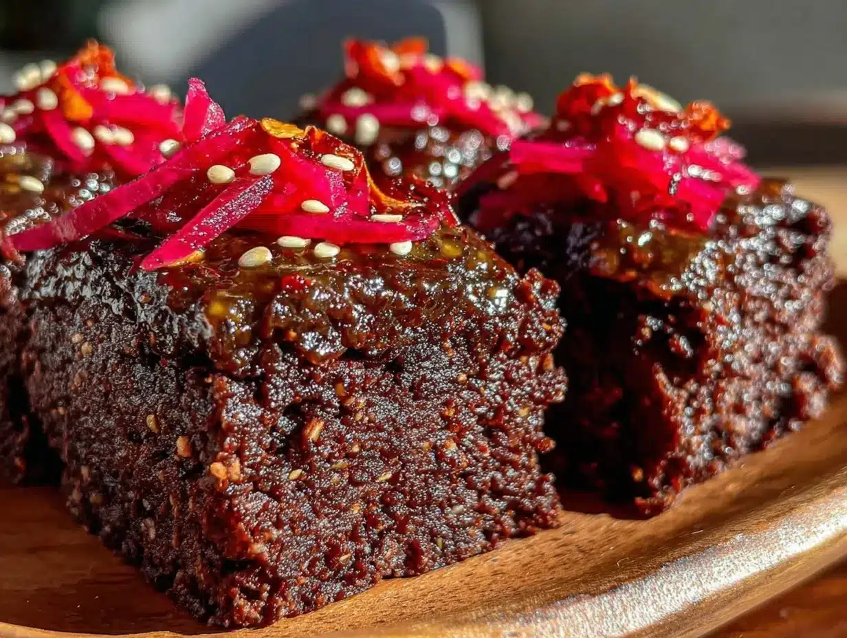 spicy protein brownies preparation steps