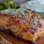 teriyaki glazed salmon - featured image