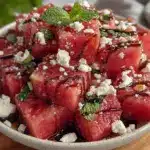 watermelon feta salad - featured image