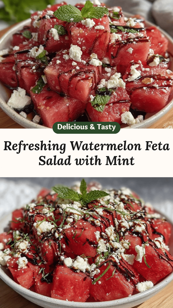 watermelon feta salad recipe
