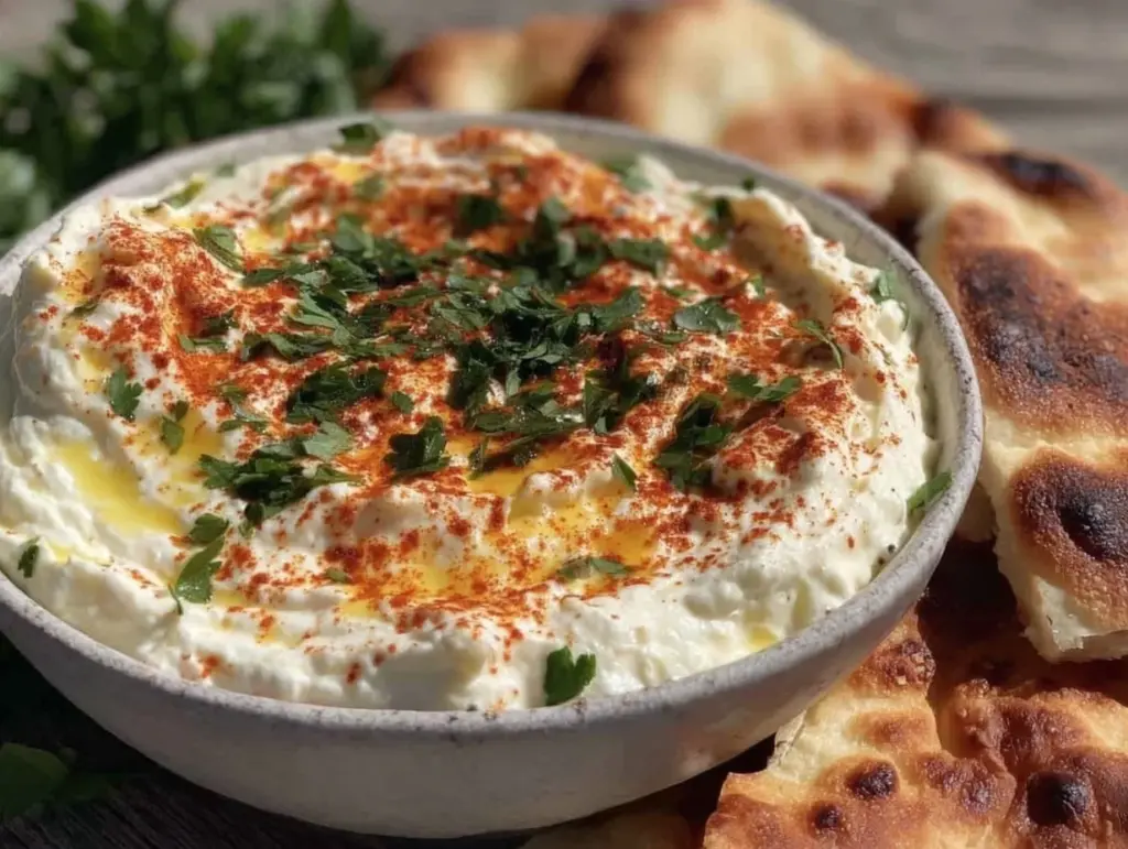 whipped feta dip - featured image