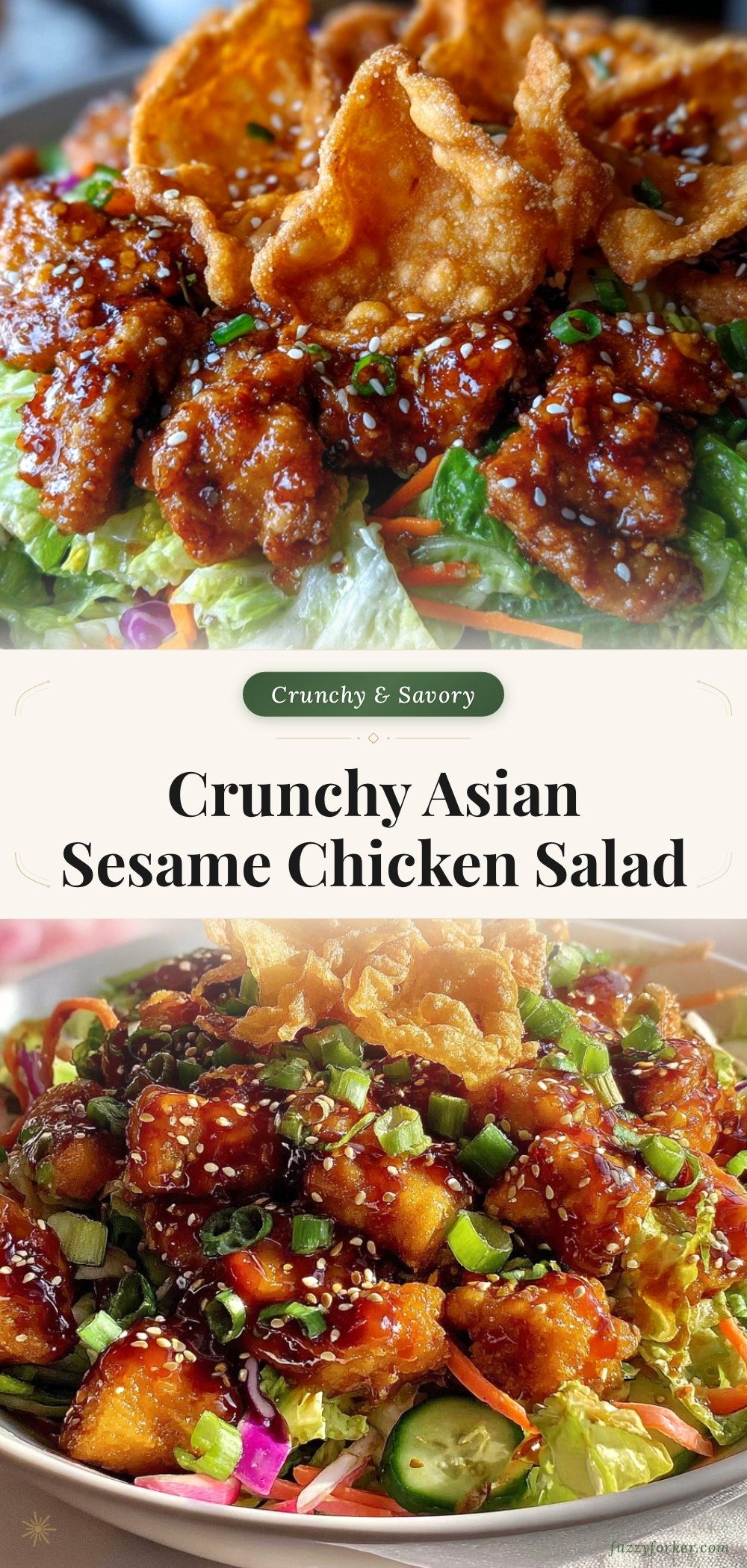 asian sesame chicken chopped salad recipe