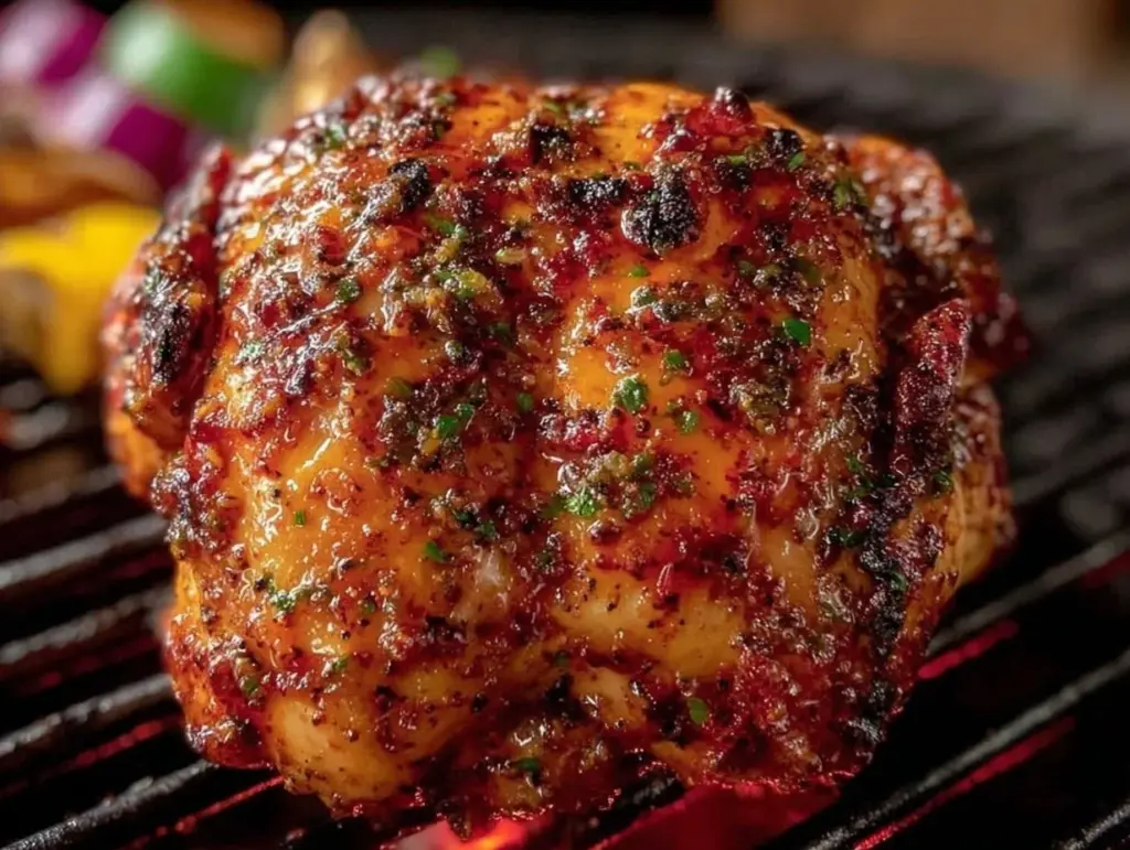 beer can chicken recipe - featured image