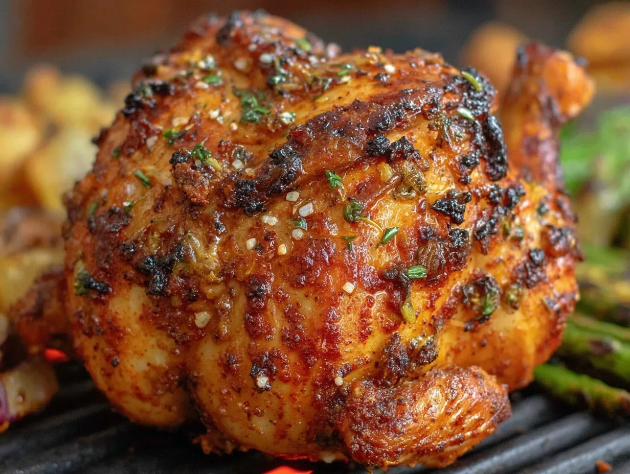 beer can chicken recipe preparation steps