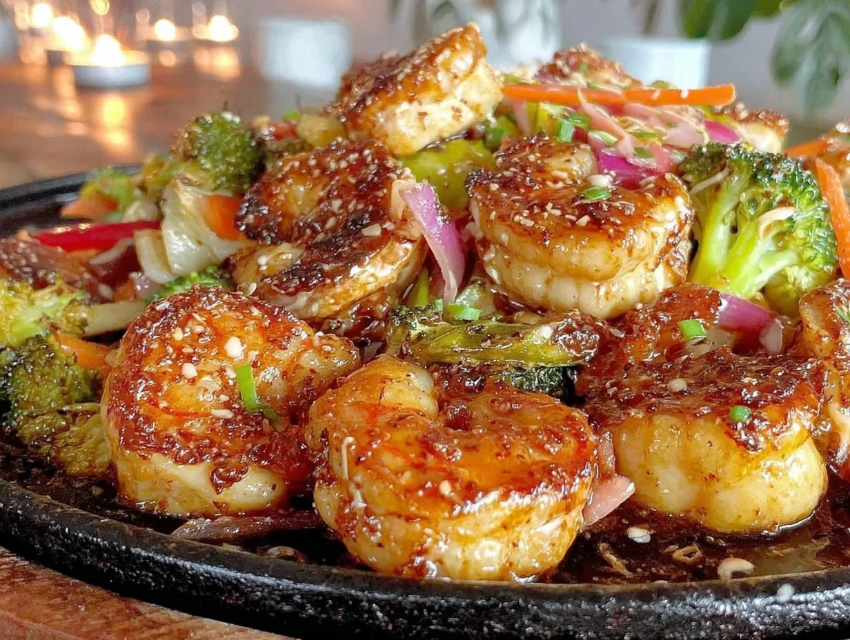 Blackstone hibachi chicken and shrimp preparation steps