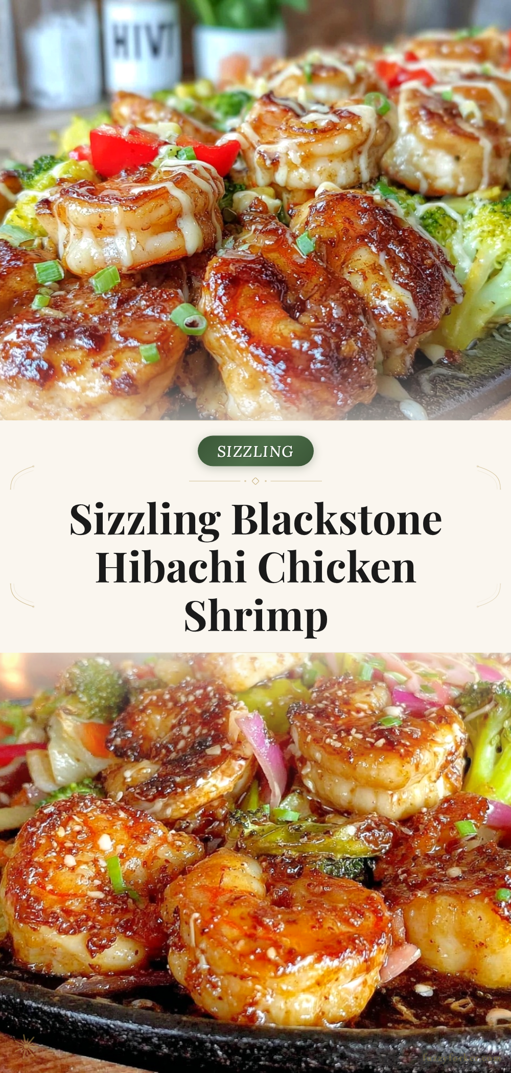 Blackstone hibachi chicken and shrimp recipe