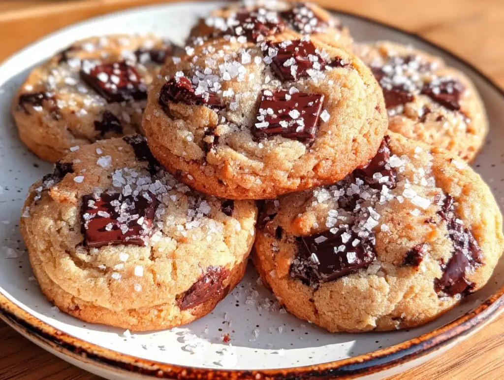 brown butter chocolate chip cookies - featured image