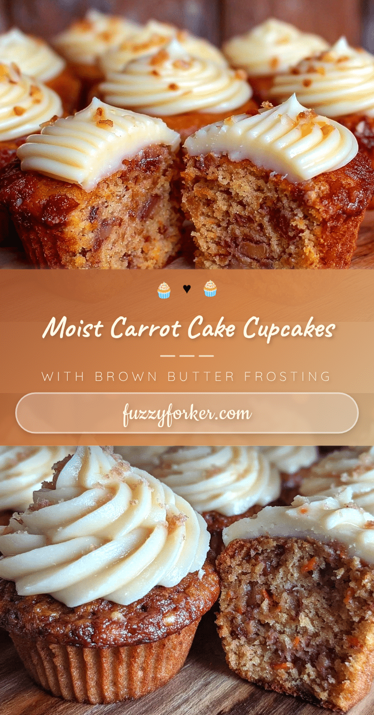 carrot cake cupcakes recipe