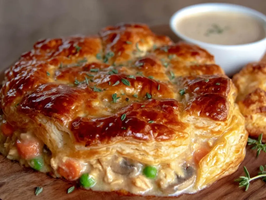 chicken pot pie - featured image