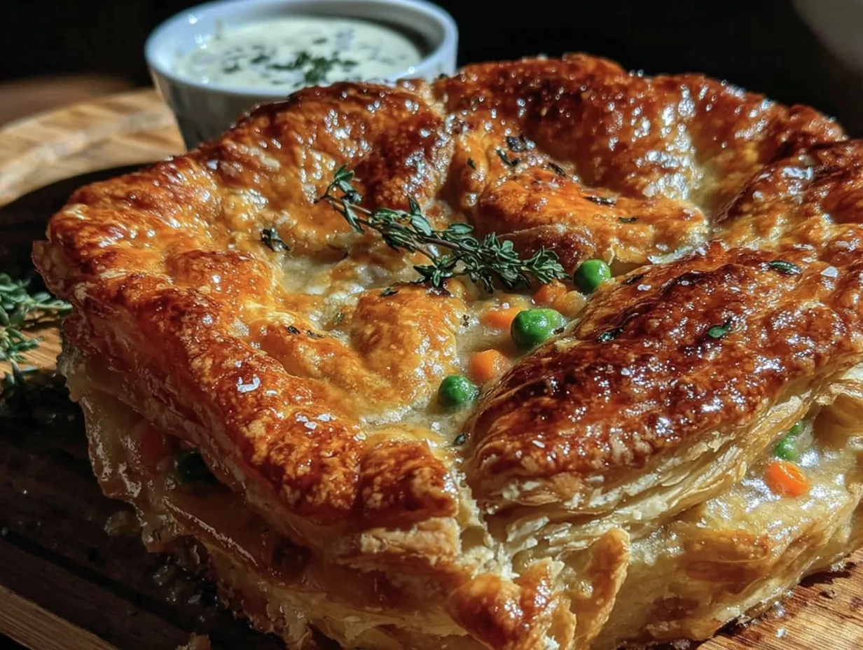 chicken pot pie preparation steps