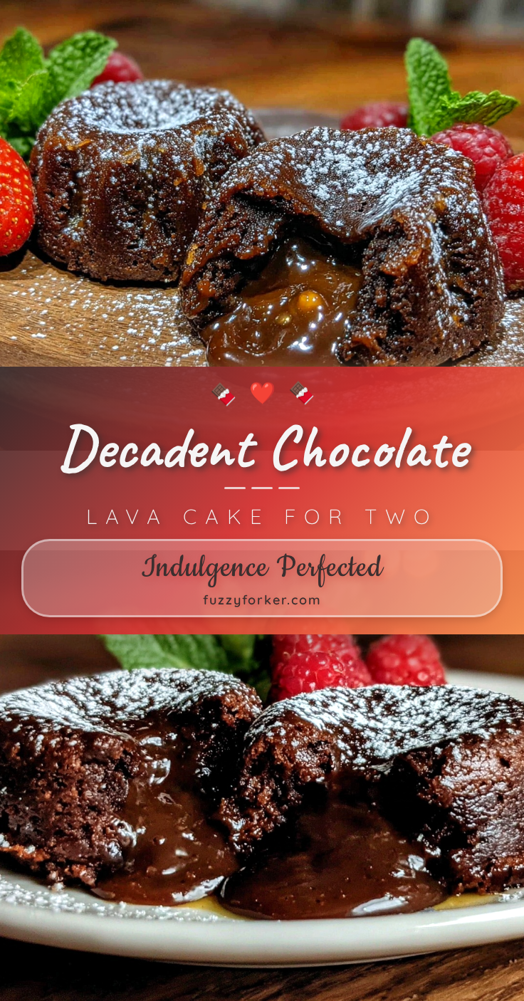 chocolate lava cake for two recipe