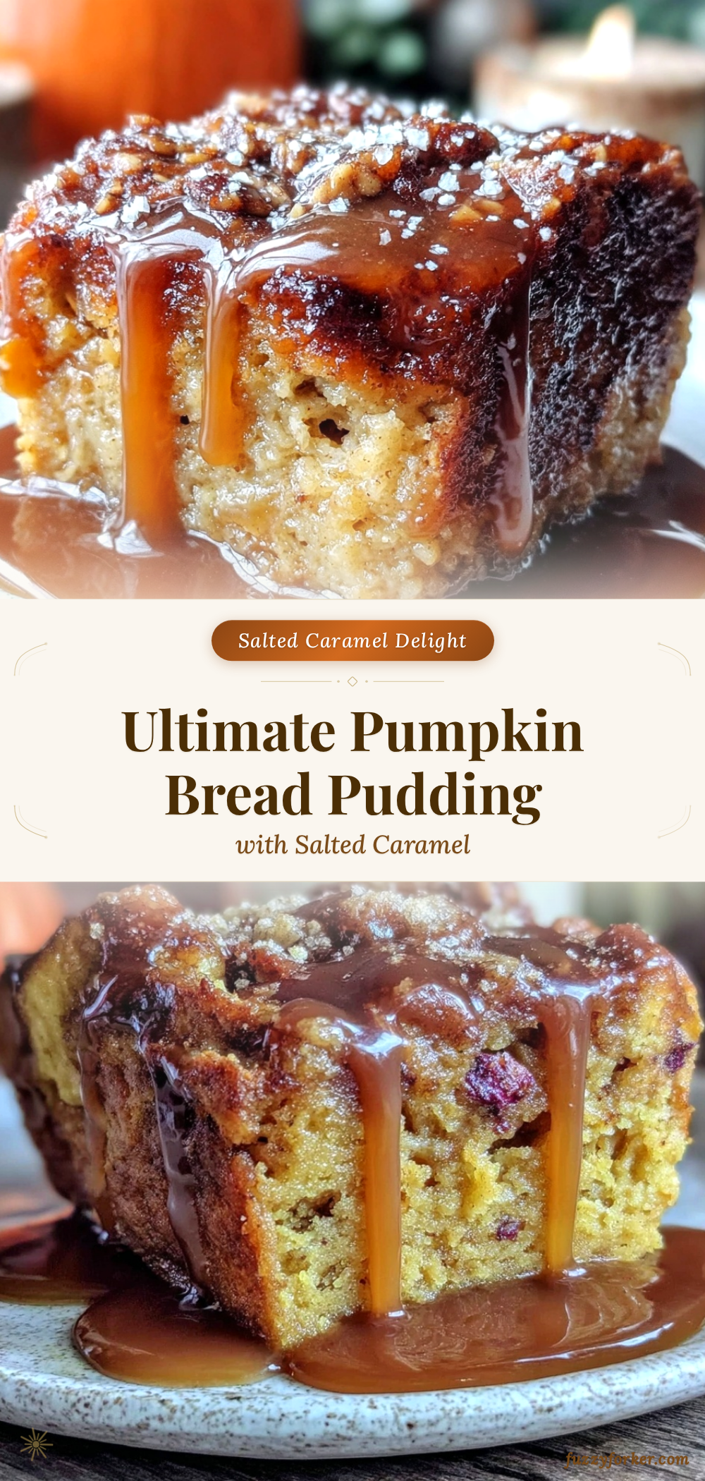 cozy pumpkin bread pudding recipe