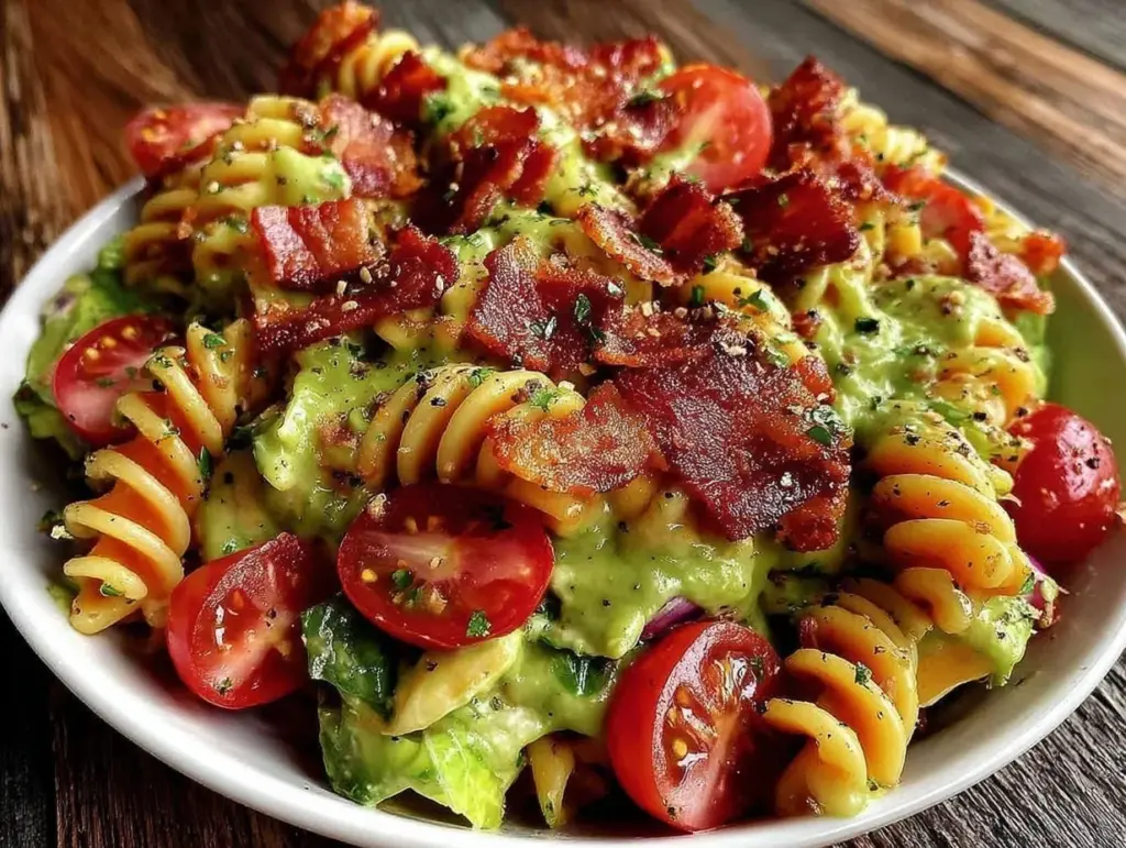 creamy BLT pasta salad - featured image
