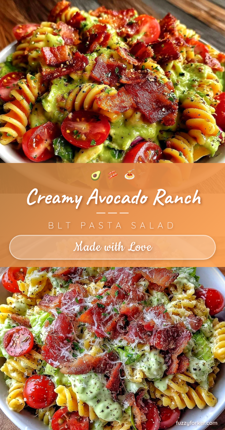 creamy BLT pasta salad recipe