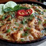 creamy coconut curry chicken soup - featured image