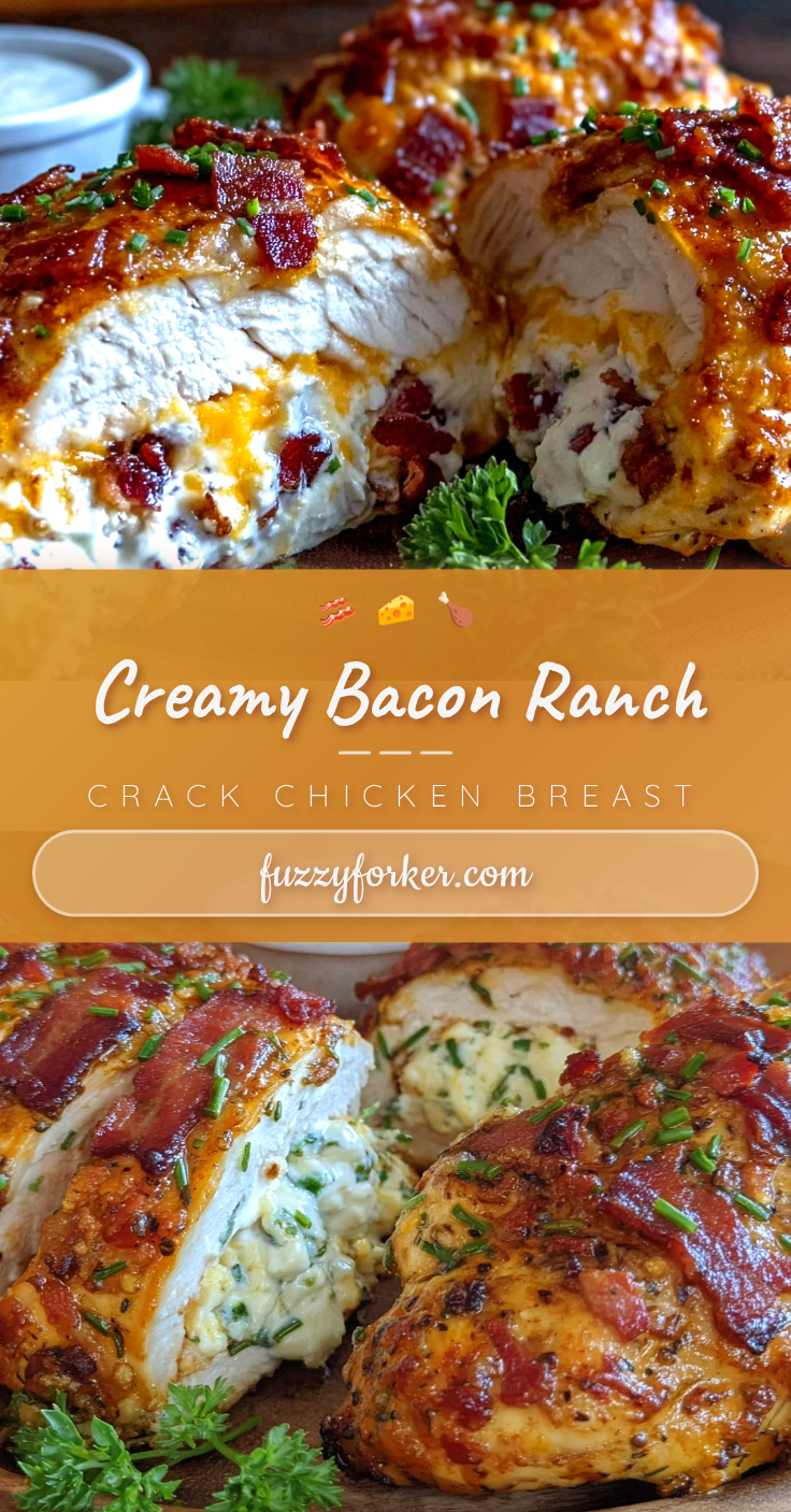 creamy crack chicken stuffed breast recipe