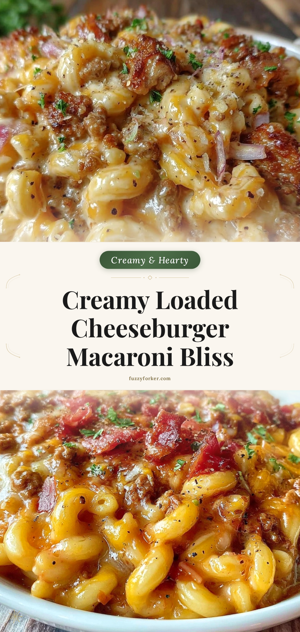 creamy loaded cheeseburger macaroni recipe recipe