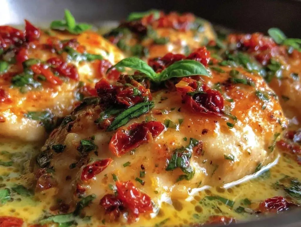 creamy marry me chicken - featured image