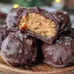 creamy no-bake peanut butter eggs - featured image