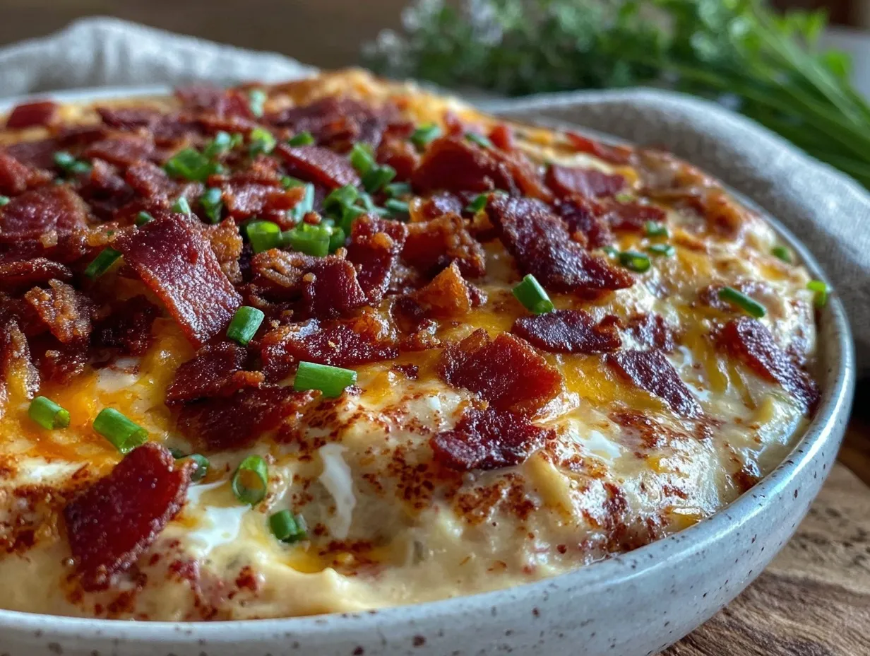 creamy slow cooker loaded baked potato soup preparation steps