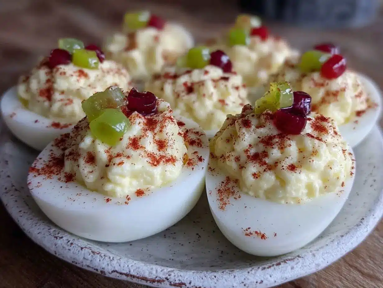 creamy southern deviled eggs preparation steps