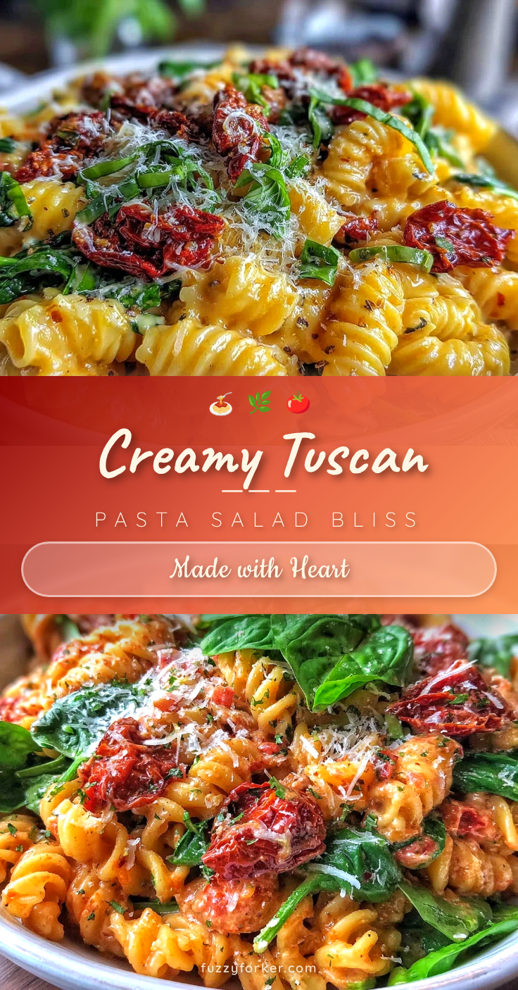 creamy tuscan pasta salad recipe